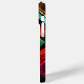 Farbige Plätze Modernes Abstraktes Kunstmuster #04 Case-Mate iPhone Hülle (Rückseite / Links)