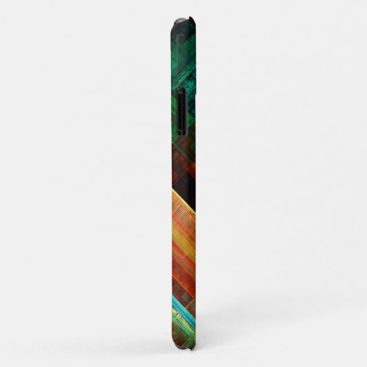 Farbige Plätze Modernes Abstraktes Kunstmuster #04 Case-Mate iPhone Hülle (Hinten/Rechts)