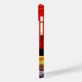 Farbige Plätze Modernes Abstraktes Kunstmuster #04 Case-Mate iPhone Hülle (Rückseite / Links)
