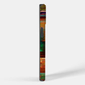 Farbige Plätze Modernes Abstraktes Kunstmuster #04 Case-Mate iPhone Hülle (Rückseite / Rechts)