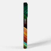 Farbige Plätze Modernes Abstraktes Kunstmuster #04 Case-Mate iPhone Hülle (Rückseite / Rechts)