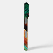 Farbige Plätze Modernes Abstraktes Kunstmuster #04 Case-Mate iPhone Hülle (Rückseite / Rechts)