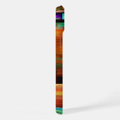 Farbige Plätze Modernes Abstraktes Kunstmuster #04 iPhone Hülle (Rechte Seite)