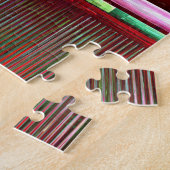 Farbige Plätze Modernes Abstraktes Kunstmuster #04 Puzzle (Seite)