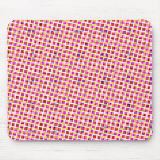 Farbige Plätze Mousepad (Vorne)