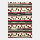 farbige Pokadot-Kreise Küchentücher (Vertikal)