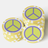Farbige Poker-Chips Pokerchips (Stapel)