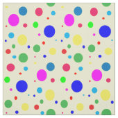 Farbige Polka Dot Blubble Balloons Stoffe (Muster)