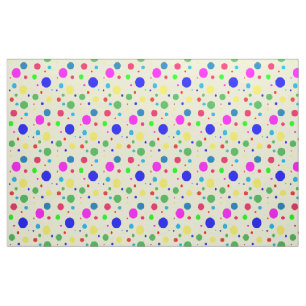 Farbige Polka Dot Blubble Balloons Stoffe