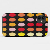 Farbige Polka Dots Case-Mate iPhone Hülle (Rückseite (Horizontal))