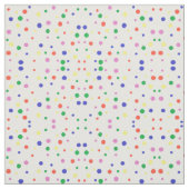 Farbige Polka Dots Geometrisches Muster Stoff (Muster)
