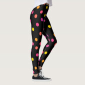 Farbige Polka-Punkte Leggings (Rechts)