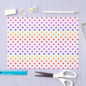 Farbige Polka-Punkte Seidenpapier (Handwerk)