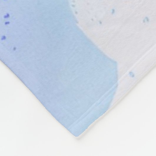 Farbige Pony 2 Fleecedecke (Ecke)