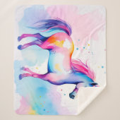 Farbige Pony 2 Sherpadecke (Vorderseite)