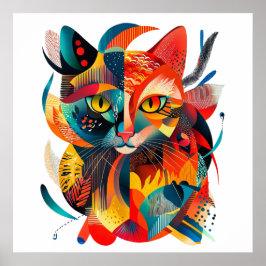 Farbige 🐱🎨 poster