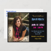 Farbige Postkarte (Vorne/Hinten)