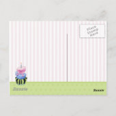 Farbige Postkarte (Rückseite)