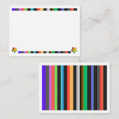 Farbige Postkarte (Vorne/Hinten)