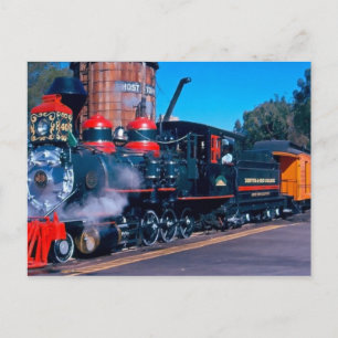 Farbige Postkarte des Zuges