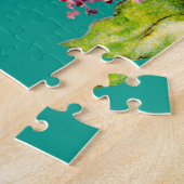 Farbige Primrosen Niedliche Blütenfeder Personalis Puzzle (Seite)