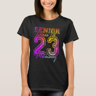 Farbige Proud Mommy Niedlich Heart Graduate Senior T-Shirt
