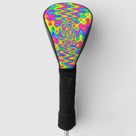 Farbige Psychedelic Golf Head Cover Golf Headcover