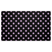 farbige Punkte auf schwarzem Muster Stoff (Fat Quarter (45,7 x 55,9 cm))