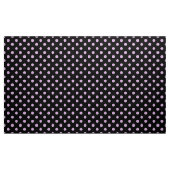 farbige Punkte auf schwarzem Muster Stoff (Yard (91,4 cm))