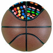 Farbige Punkte Basketball (Rechts)