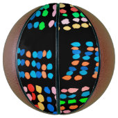 Farbige Punkte Basketball (Vertikal)