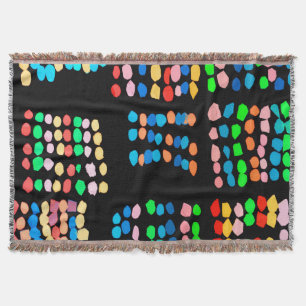 Farbige Punkte Decke