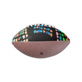Farbige Punkte Football (Gedreht 270)