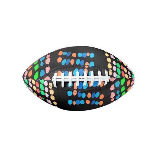 Farbige Punkte Football (Vorderseite)