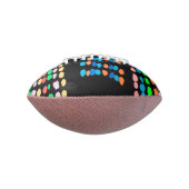 Farbige Punkte Football (Gedreht 90)