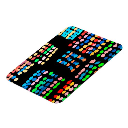 Farbige Punkte Magnet (Linke Seite)