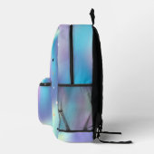 Farbige Punkte niedlich Bedruckter Rucksack (Rechts)