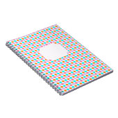 Farbige Punkte Notizblock (Rechte Seite)