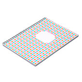 Farbige Punkte Notizblock (Linke Seite)