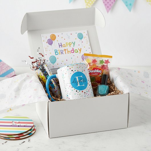 Farbige Punkte personalisierter Schleim Tasse