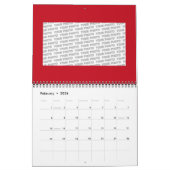 Farbige Punkte Spiralen Handmalerei 2 Kalender (Feb 2026)