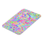 Farbige Quadrangles Magnet (Linke Seite)