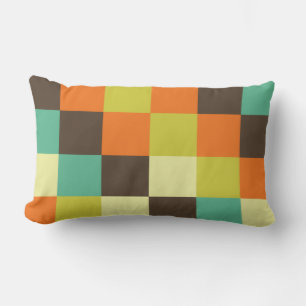 Farbige Quadrate 014 Lendenkissen