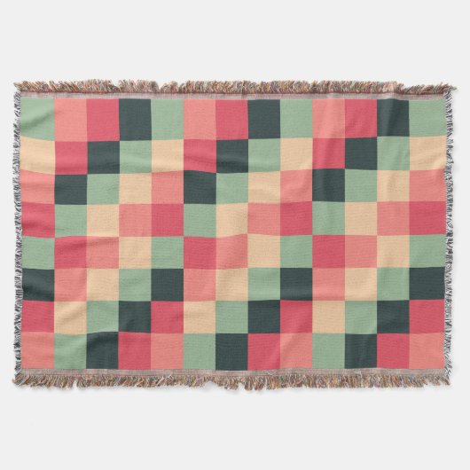 Farbige Quadrate 015 Decke (Vorderseite)