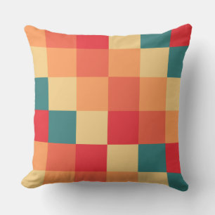 Farbige Quadrate 017 Kissen