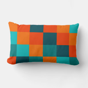 Farbige Quadrate 01 Lendenkissen