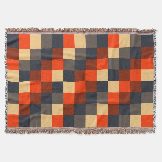 Farbige Quadrate 02 Decke (Vorderseite)