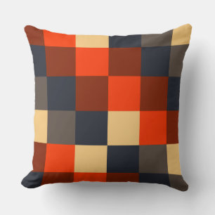 Farbige Quadrate 02 Kissen
