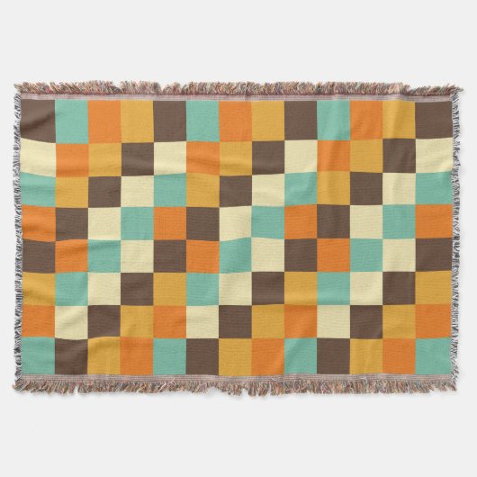 Farbige Quadrate 05 Decke (Vorderseite)