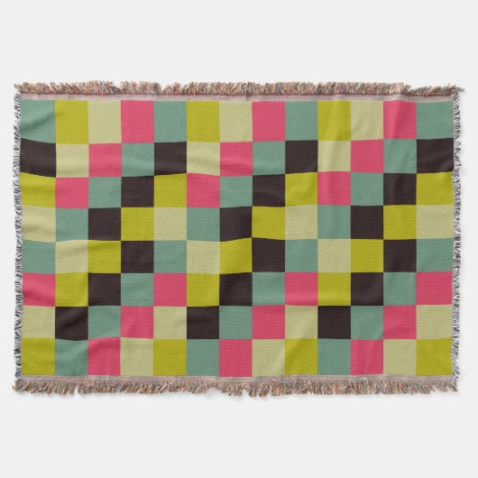 Farbige Quadrate 06 Decke (Vorderseite)